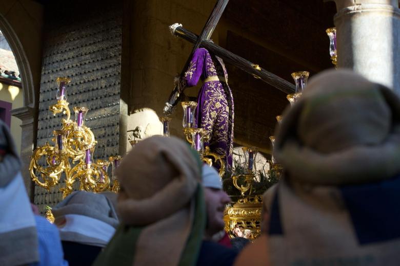 Procesión de regreso de Jesús del Calvario