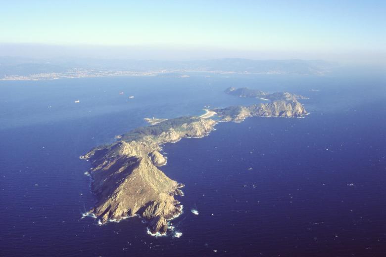 Panorámica del Parque Nacional de las Islas Atlánticas