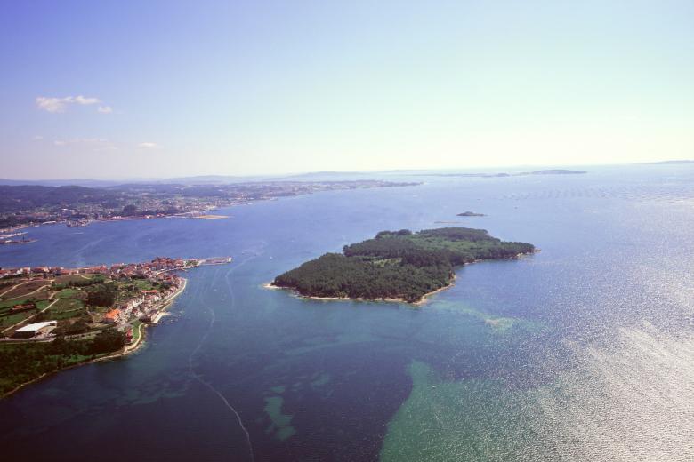 Panorámica de la Isla de Cortegada