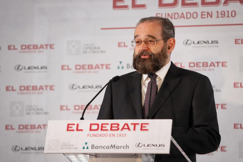 Alfonso Bullón de Mendoza, presidente de la ACdP y de El Debate, ha inaugurado el evento