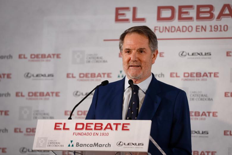 Bieito Rubido, director de El Debate, en la presentación de El Debate en Andalucía