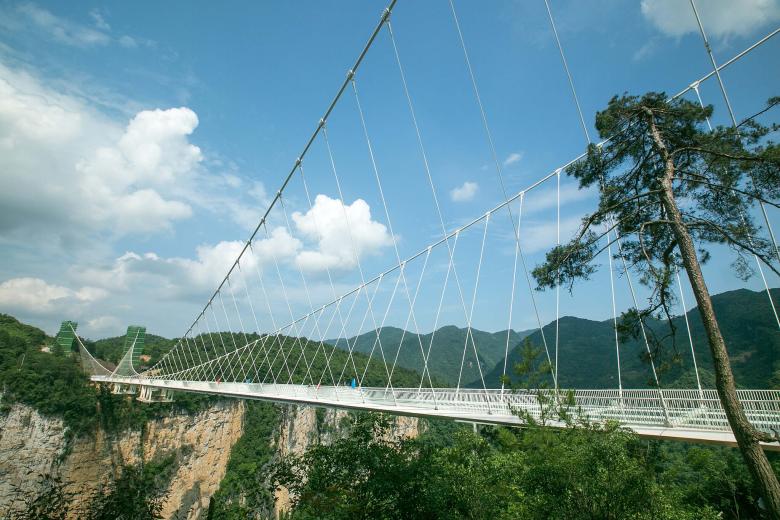 Puente de vidrio Zhangjiajie