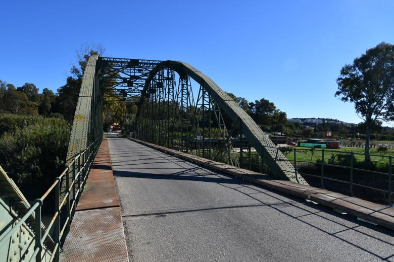Puente de hierro sobre el Guadiaro, San Roque