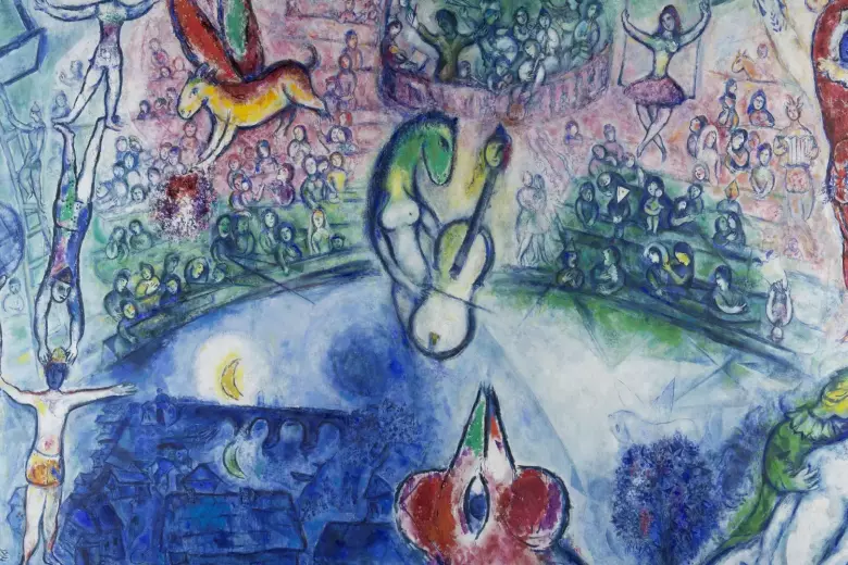 'Comedia del arte', de Marc Chagall