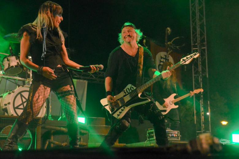 Un concierto de Mägo de Oz en Alcorcón, en 2019.