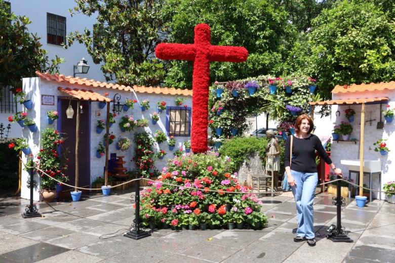 Cruz de Mayo de la hermandad de las Penas de Santiago