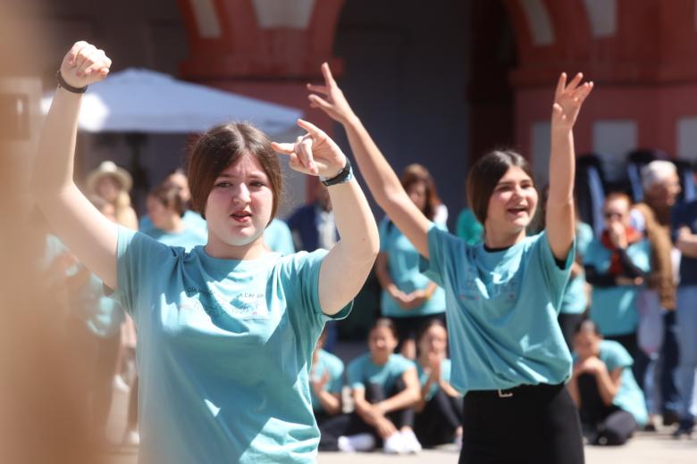 'flash mob' con motivo del Día Mundial de la Danza