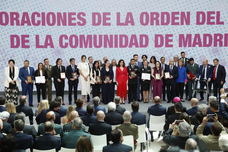 Así ha transcurrido el acto de entrega de las Cruces del Dos de Mayo