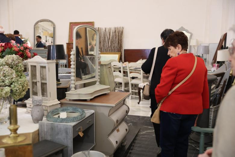 La inauguración del V Baratillo de Primavera de Adevida, en imágenes