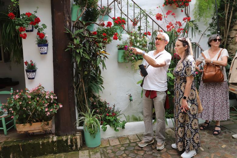 Patios cordobeses, ruta del barrio de San Basilio