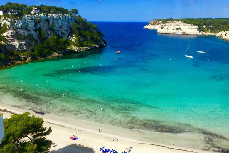 Cala Galdana, la favorita de las familias