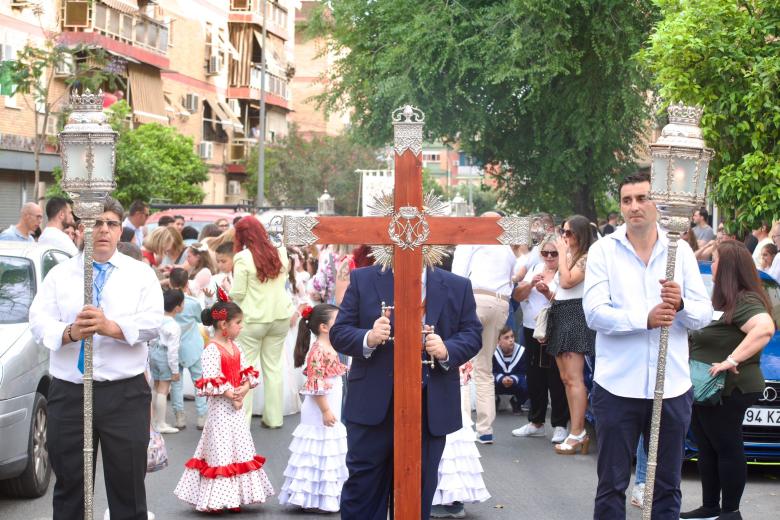 La Virgen de Fátima recorre su barrio