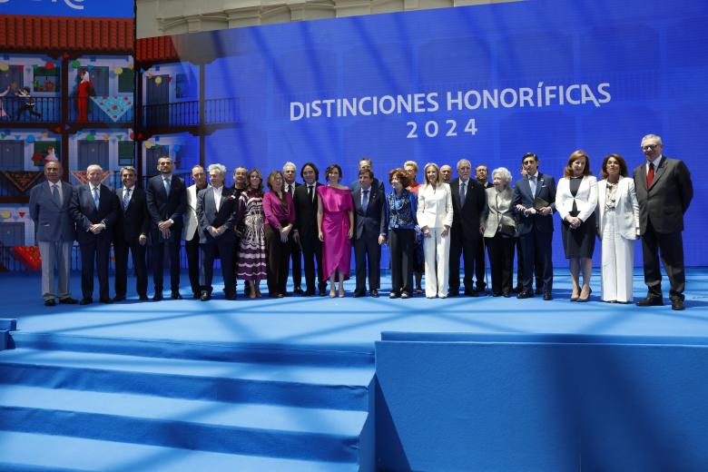 Acto de entrega de las Medallas de Honor y de Madrid del Ayuntamiento con motivo de la festividad de San Isidro