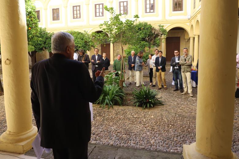 La recepción del obispo de Córdoba a los directores y profesionales de los medios de comunicación, en imágenes