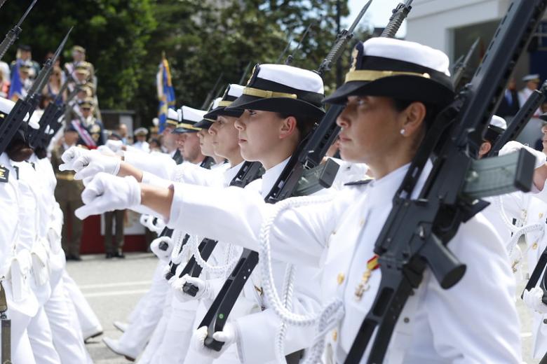 El desfile de las Fuerzas Armadas 2024 ha puesto en evidencia la cada vez mayor incorporación de la mujer a los tres Ejércitos