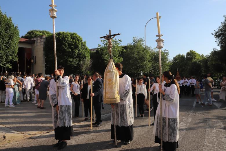 El traslado del misterio de la Sagrada Cena, en imágenes