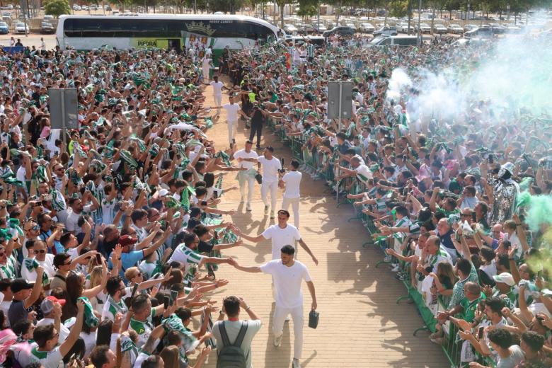 Así fue la llegada del Córdoba CF