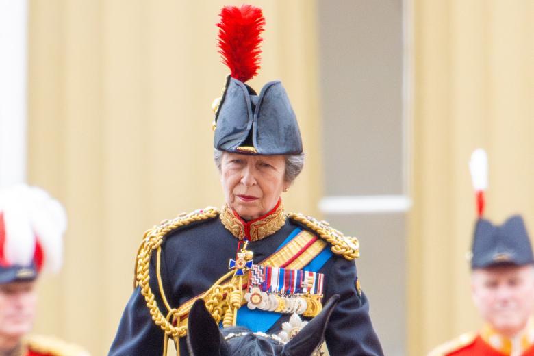 Point de Vue Out
Mandatory Credit: Photo by Shutterstock (14540779bn)
Princess Anne Princess Royal during Trooping the Colour 2024 ceremony, marking the monarch's official birthday in London.
Trooping The Colour, London, UK - 15 Jun 2024 *** Local Caption *** .