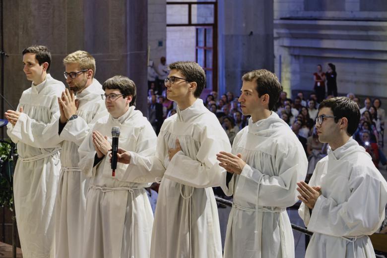 Ordenación diaconal en la Sagrada Familia de Barcelona