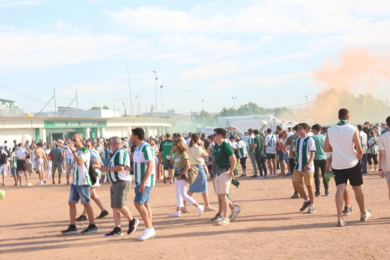 Así llegó el Córdoba CF a El Arcángel