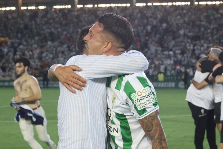 Así ha celebrado el Córdoba CF su ascenso a Segunda