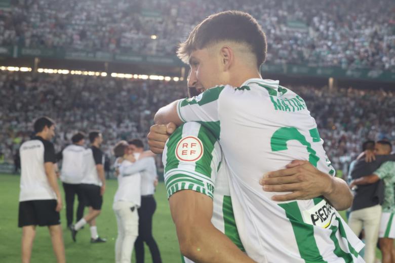 Así ha celebrado el Córdoba CF su ascenso a Segunda