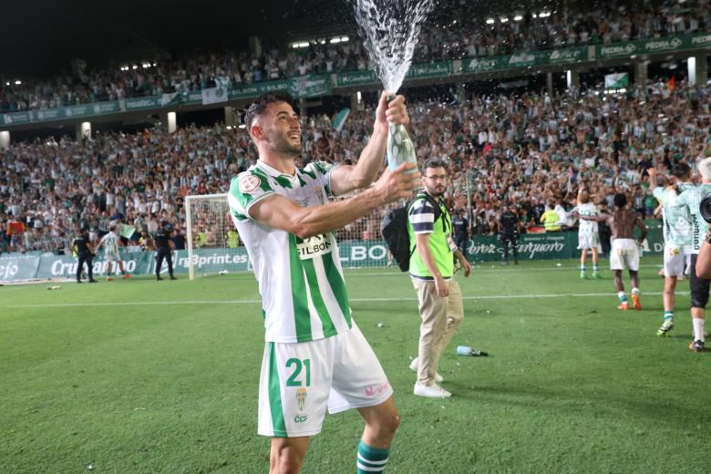 Así ha celebrado el Córdoba CF su ascenso a Segunda