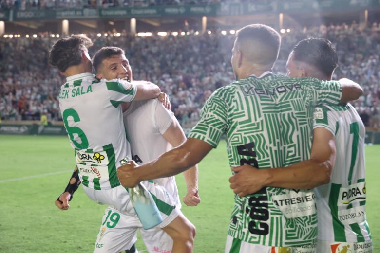 Así ha celebrado el Córdoba CF su ascenso a Segunda