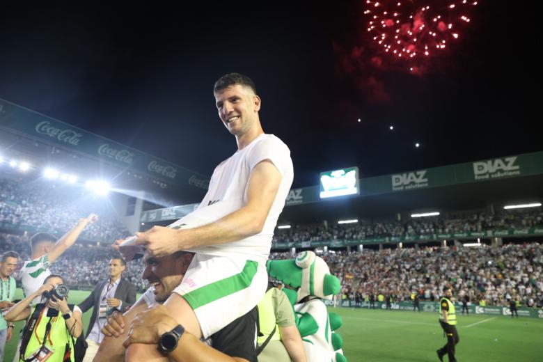 Así ha celebrado el Córdoba CF su ascenso a Segunda