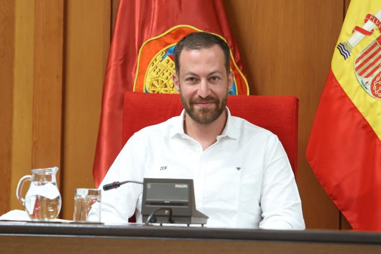 Visita del Córdoba CF al ayuntamiento de Córdoba