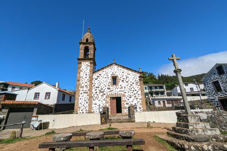 La capilla de San Andrés de Teixido, en Cedeira