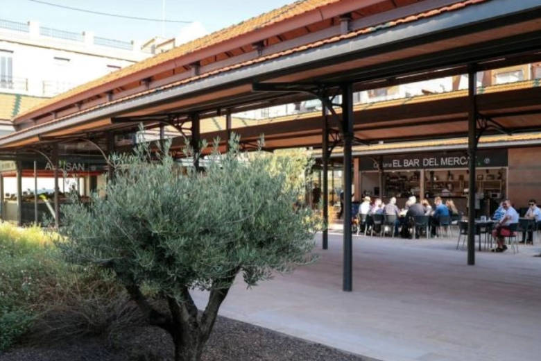 Fachada del Mercado Central de Valencia