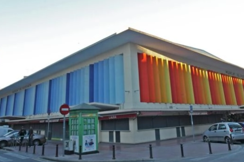 Fachada del Mercado Central de Valencia