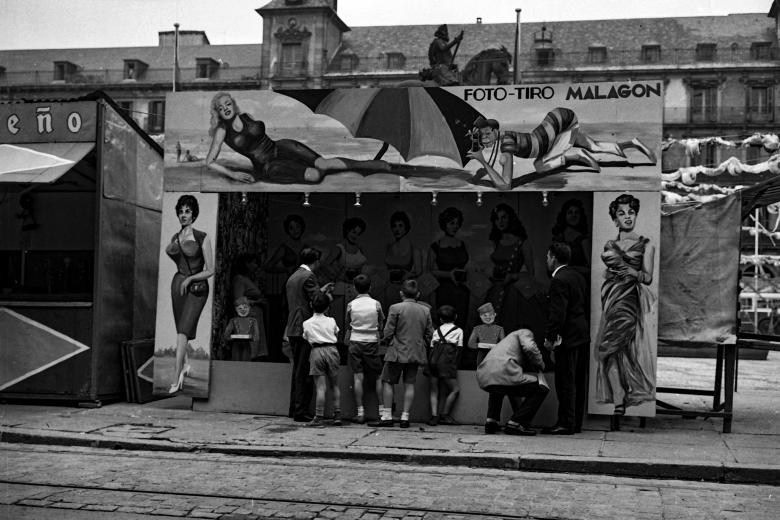 Verbena en la Plaza Mayor de Madrid