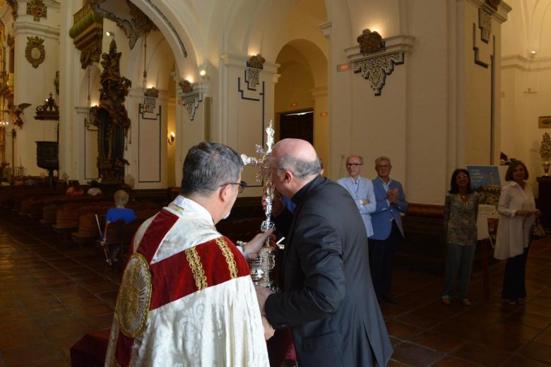 El obispo de Guadix preside una misa en la Quinta Angustia Francisco J. Orozco Córdoba