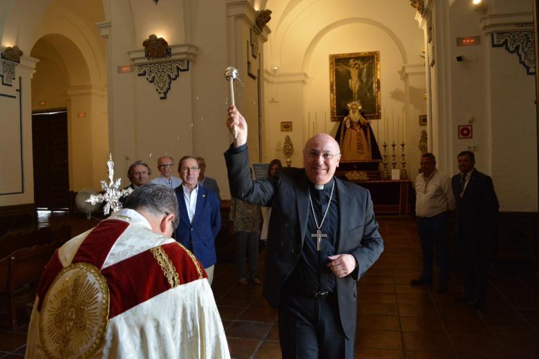 El obispo de Guadix preside una misa en la Quinta Angustia Francisco J. Orozco Córdoba