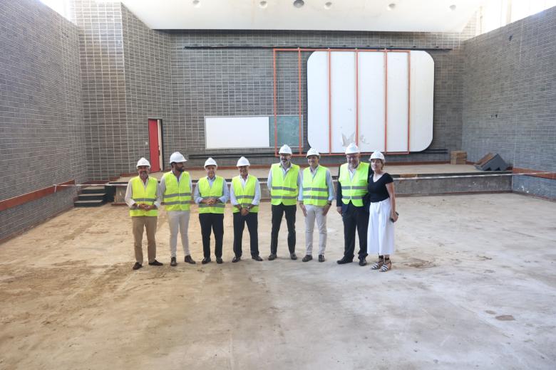 Visita a  las obras del Campus de Formación Profesional de Córdoba