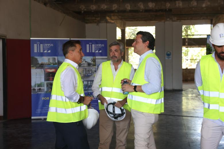 Visita a  las obras del Campus de Formación Profesional de Córdoba