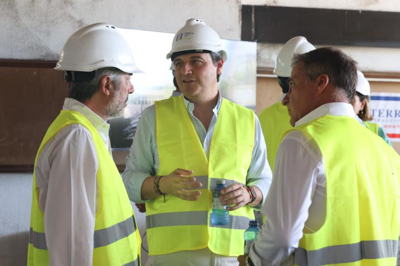 Visita a  las obras del Campus de Formación Profesional de Córdoba