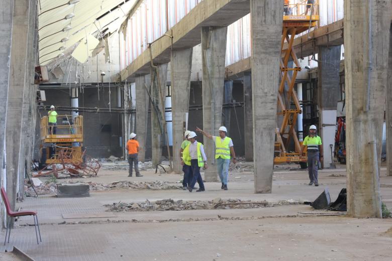 Visita a  las obras del Campus de Formación Profesional de Córdoba