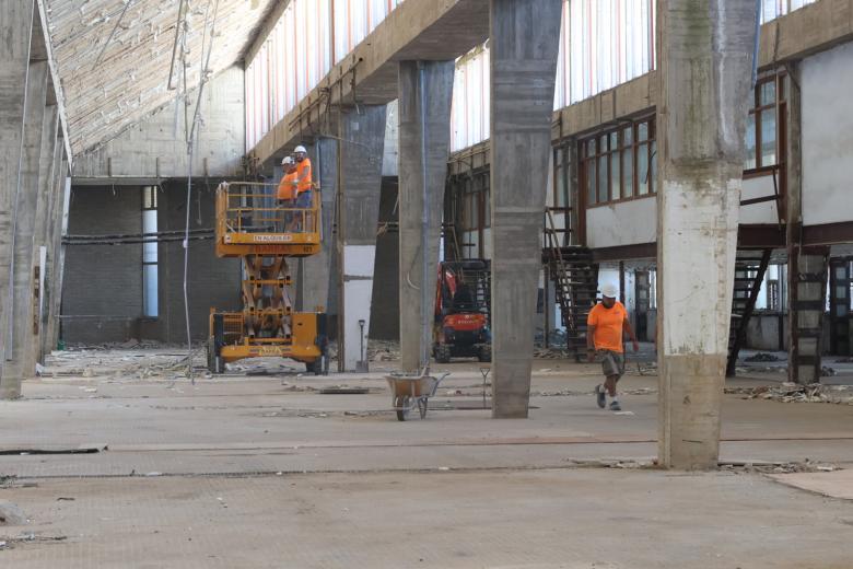 Visita a  las obras del Campus de Formación Profesional de Córdoba