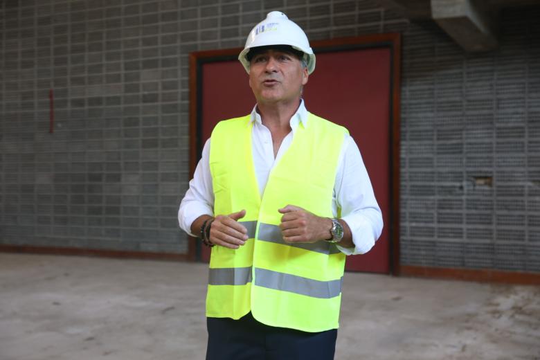 Visita a  las obras del Campus de Formación Profesional de Córdoba