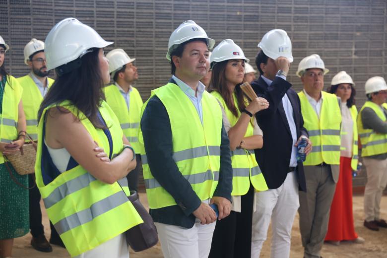 Visita a  las obras del Campus de Formación Profesional de Córdoba