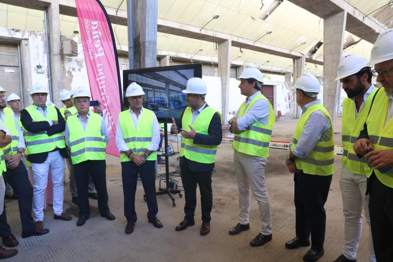 Visita a  las obras del Campus de Formación Profesional de Córdoba