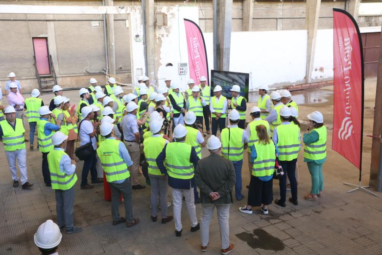 Visita a  las obras del Campus de Formación Profesional de Córdoba