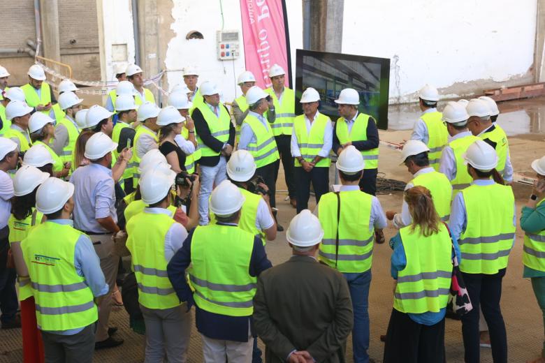 Visita a  las obras del Campus de Formación Profesional de Córdoba