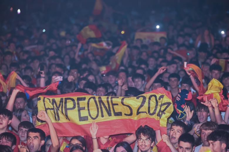 La celebración en la plaza de toros de Toledo ha sido multitudinaria