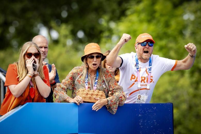 King Willem-Alexander, Princess Amalia during Olympic Games Paris 2024 Olympic Games, Day Four, Paris, France - 30 Jul 2024 *** Local Caption *** .