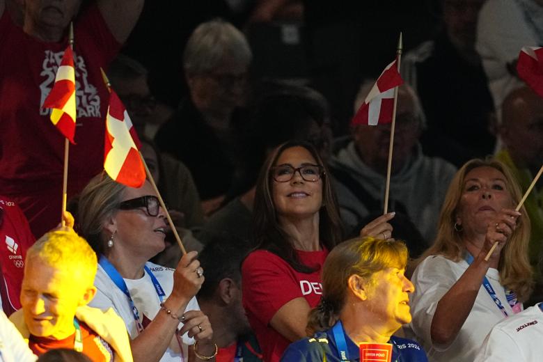 Princess Leonor and Infanta Sofia during Paris 2024 Olympic Games 2024 on 27 July 2024