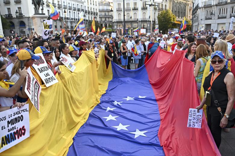 Manifestación Madrid Venezuela